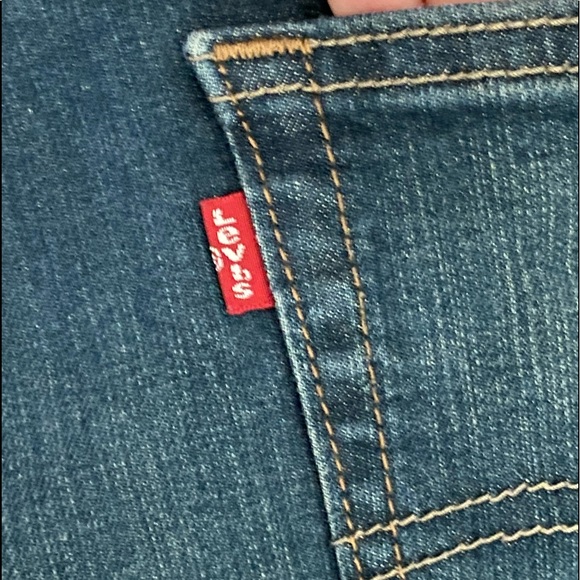 Levi Strauss 505 Regular Fit Blue Jeans Size 36/32 - Picture 11 of 16